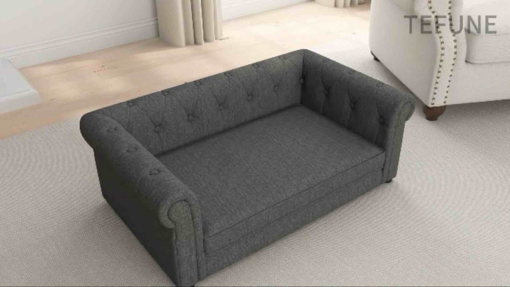 CYX4002-Dark grey-big Pet Sofa 