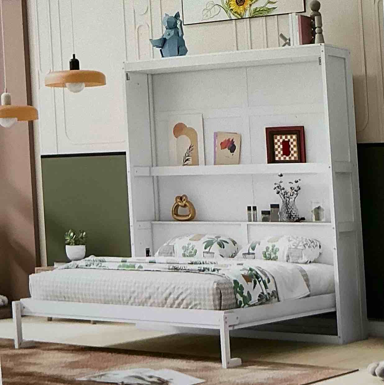 1 set of white Queen bed (2 boxes to pick up)