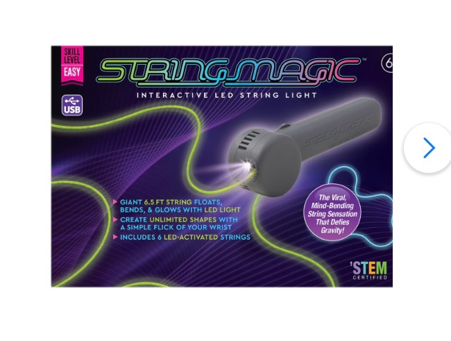 String Magic Interactive LED String Light Toy
