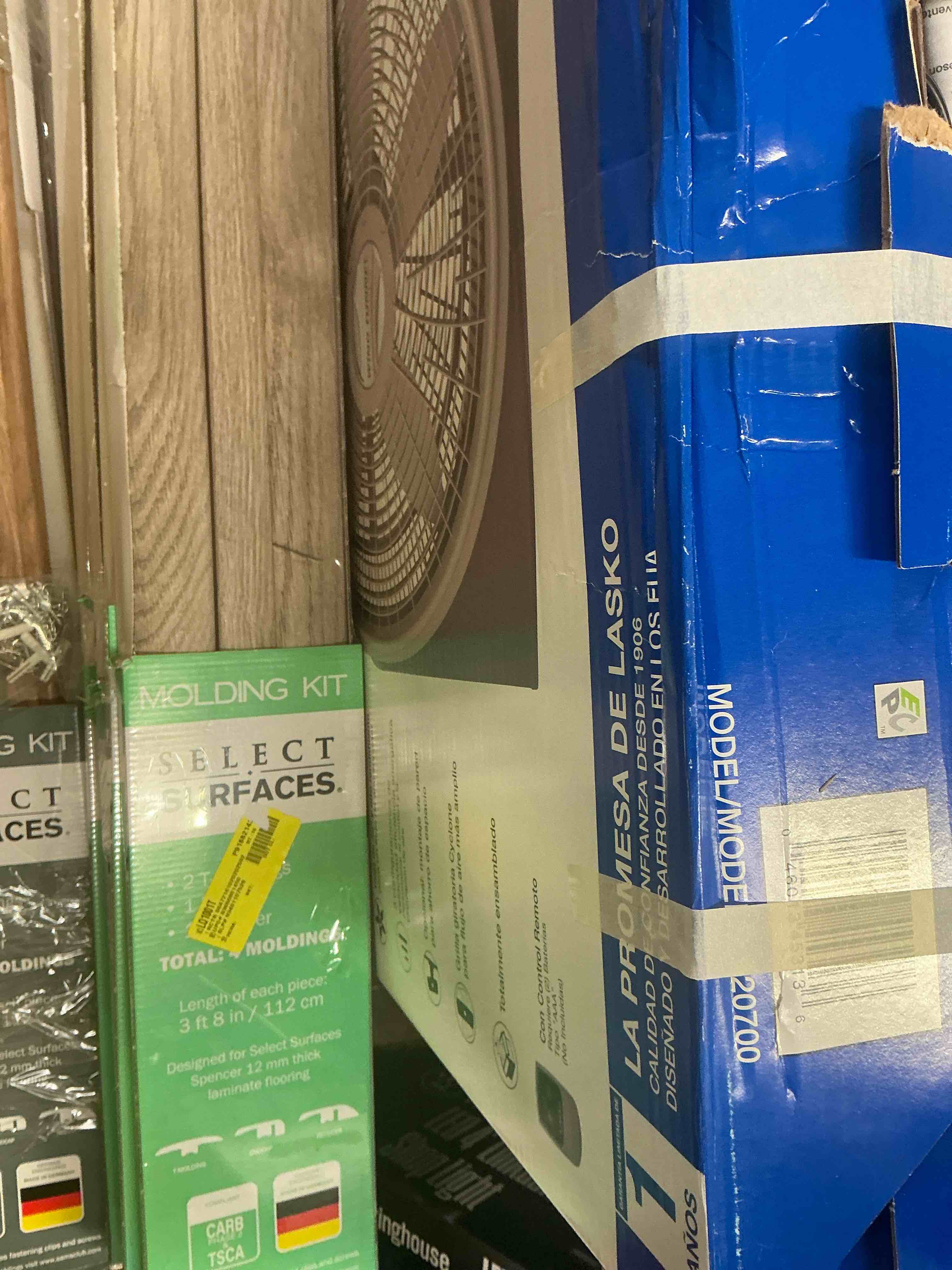 select surfaces, length of each piece: 3 Ft 8 in/ 112 cm