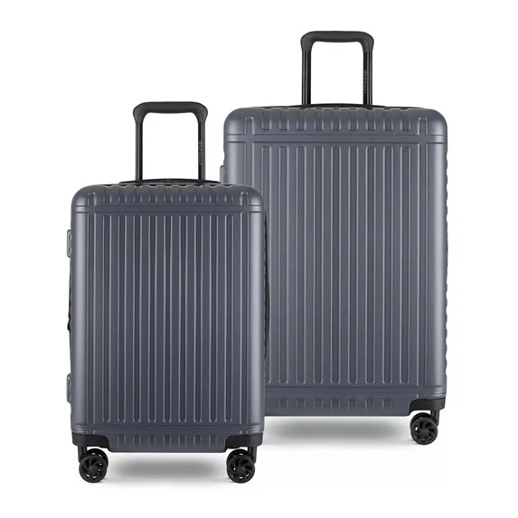 iFLY Smart Departure Hardside 2-Piece Luggage Set, Charcoal