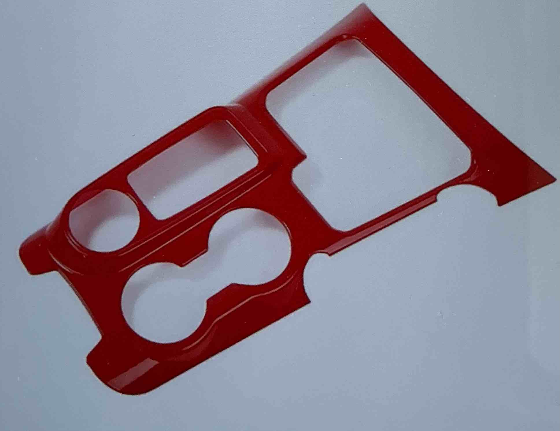 Ford indoor carbon fiber decorative stickers Bronco 2021/2022, 1 ABS carbon fiber car gear panel decorative decal