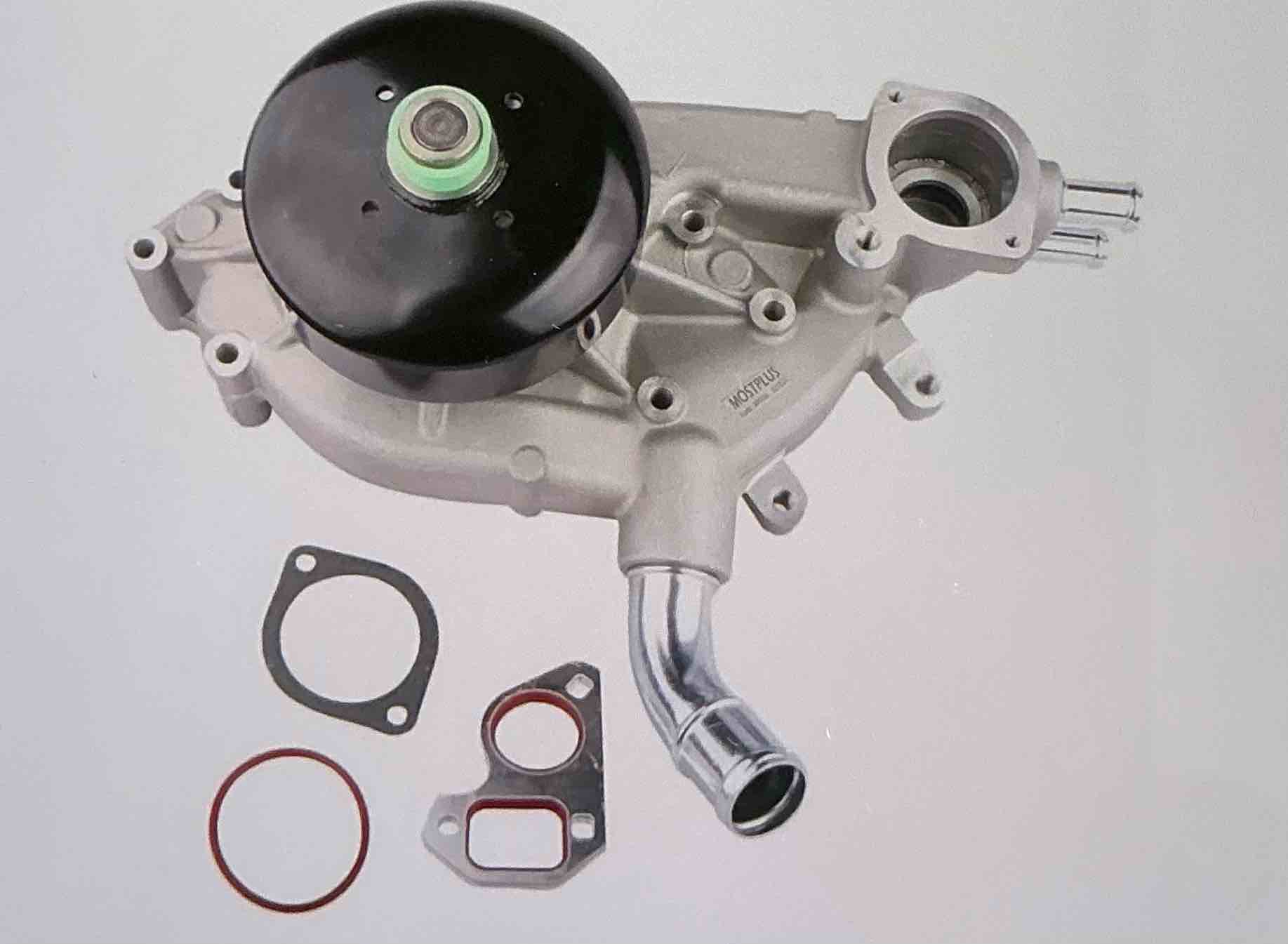 MOSTPLUS Water pump with gasket compatible with Buick Chevy Tahoe GMC Yukon 4.8L 5.3L 6.0L Replaces 130-7341 130-7320 130-7340 AW5087