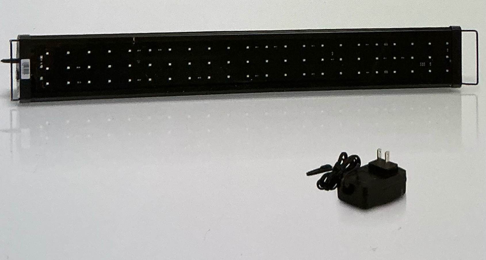 AJP Distributors 35 to 41 inch SMD LED light bar, for aquarium, full spectrum, fish tank strip lamp, extendable brackets, adjustable, 2 modes, multicolor, white, blue, red, green, 3420 lumens, fresh water, plant growth