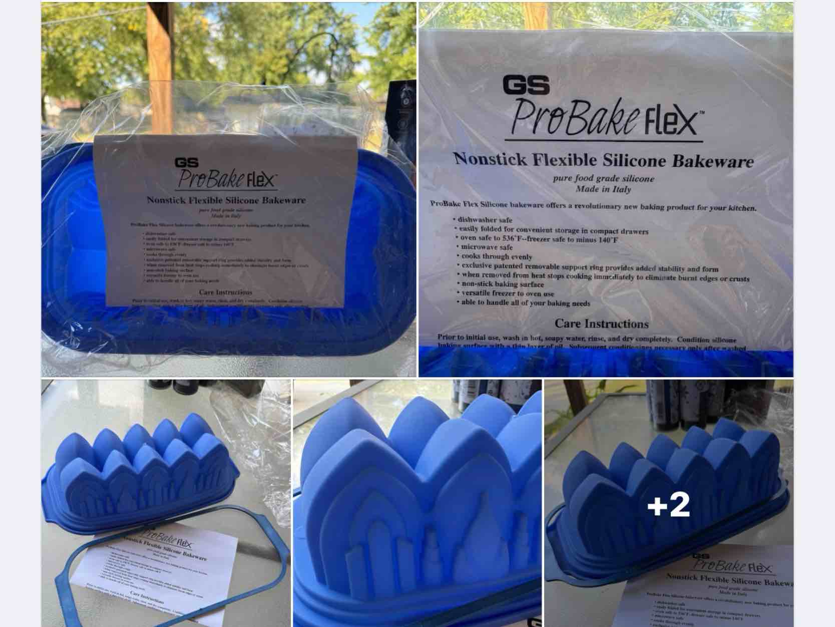 New! Silicone Baking Pan for bread cakes + more