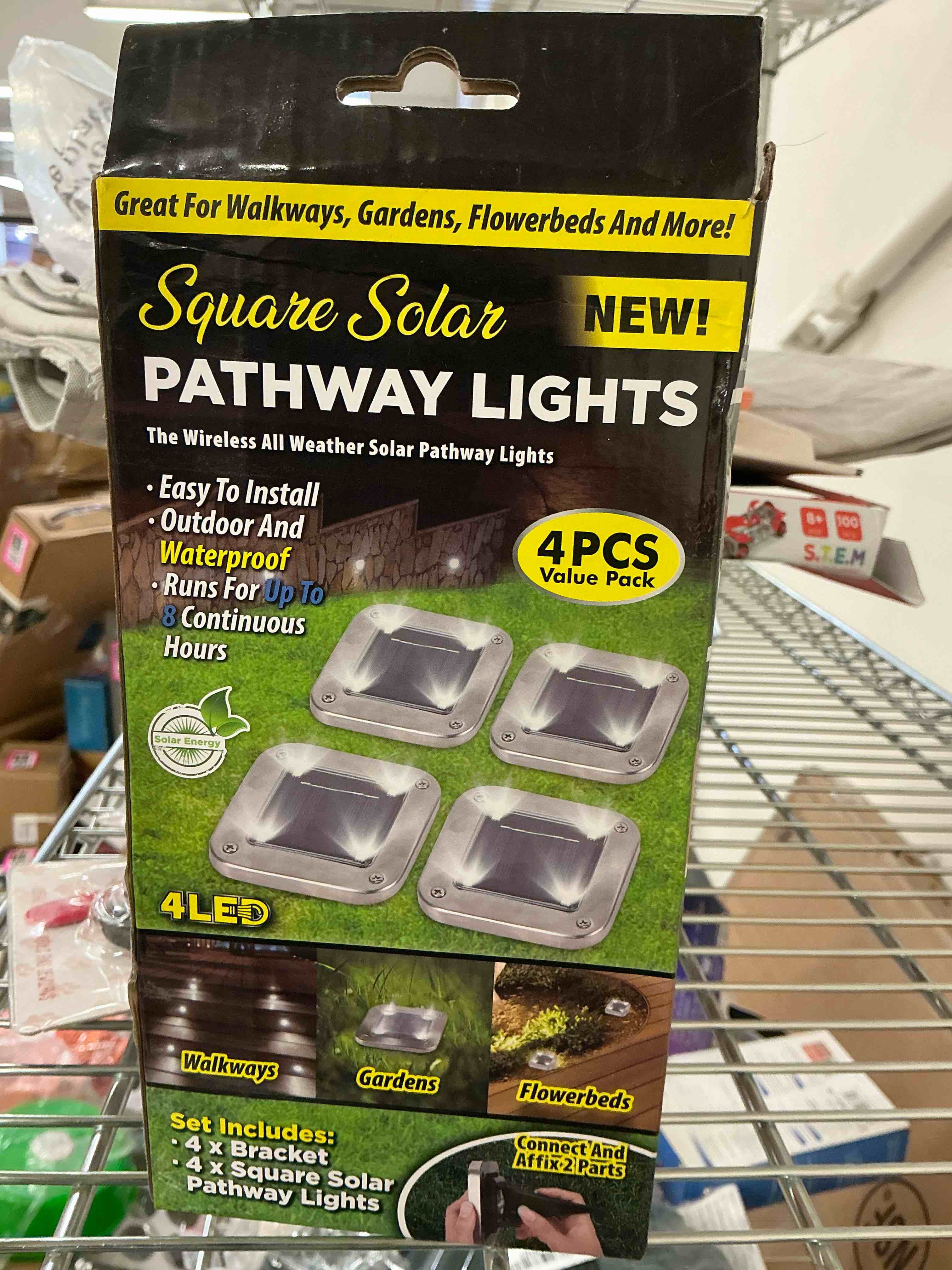 AE071 LED Light Sconces with Magnetic Wall Mount - 4 Per Pack - Pack of 4