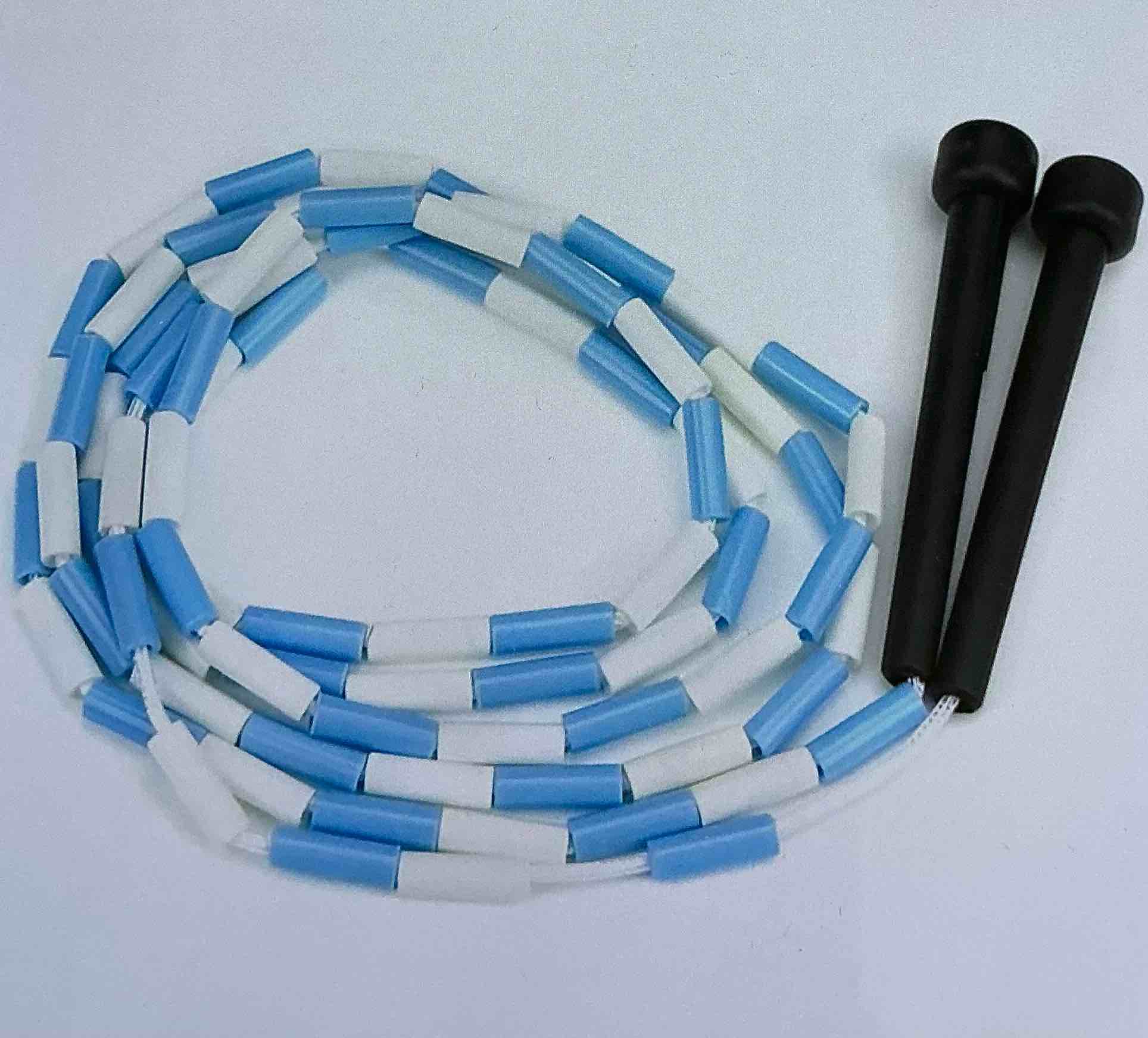 assorted, K-Roo Sports Jump Rope with plastic bead segmentation ( 12 pieces)