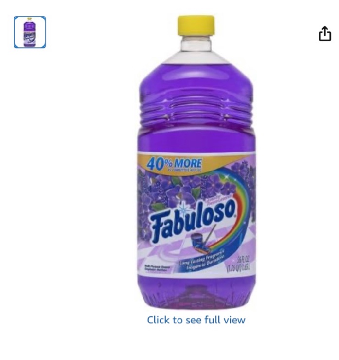 Fabuloso ALL PURPOSE CLEANER 2X LIGHT LAVENDAR 56 OZ