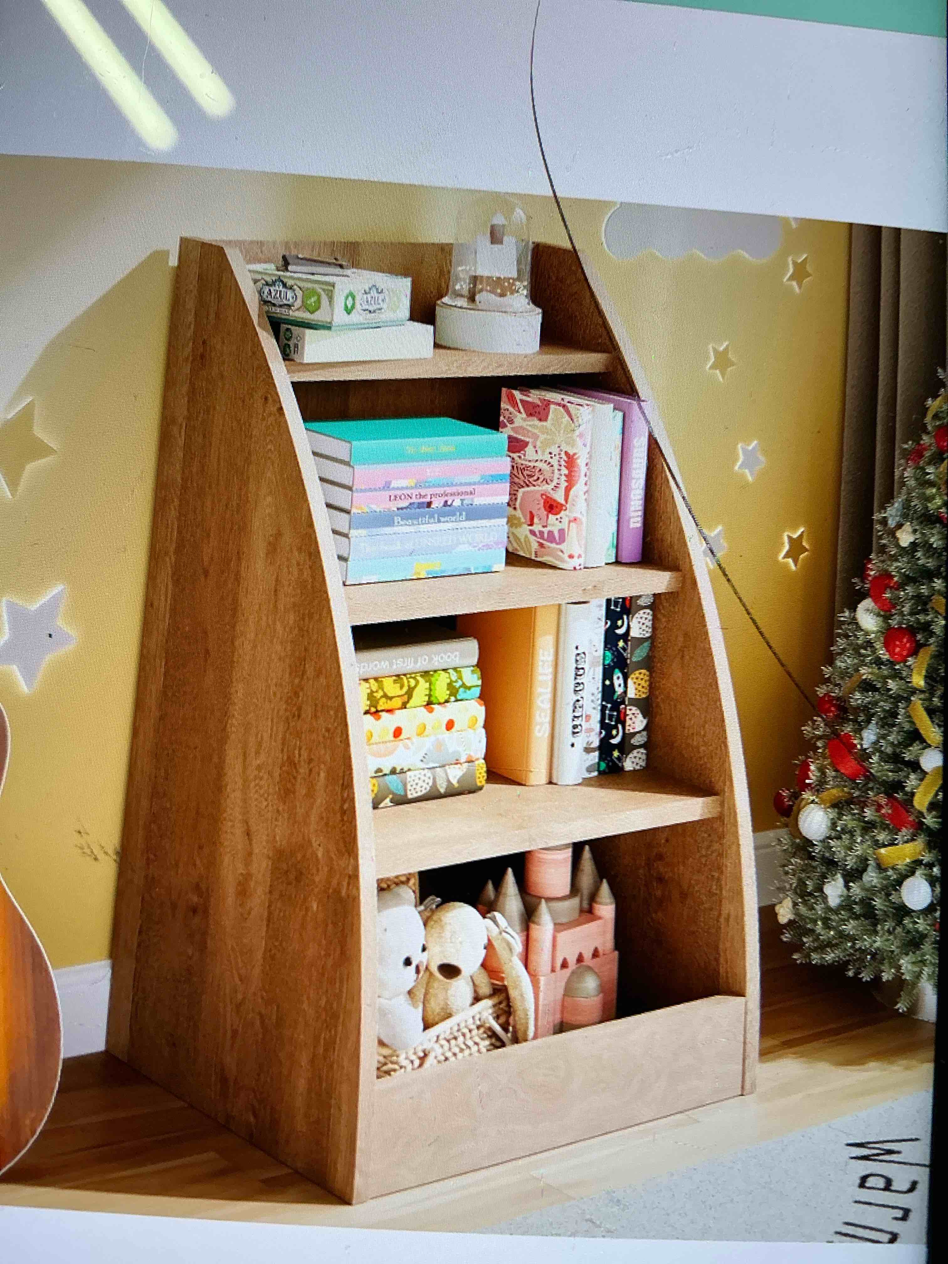 4-level children's shelf for children's room for babies shelf 4 deposit