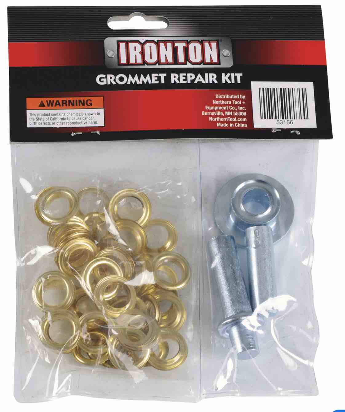 Ironton 53-pc. Tarp Repair Kit (2 pack)