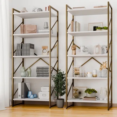 Etagere Gold Bookcase