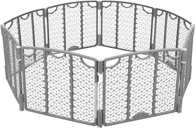 Evenflo Versatile Play Space Gate - Cool Gray