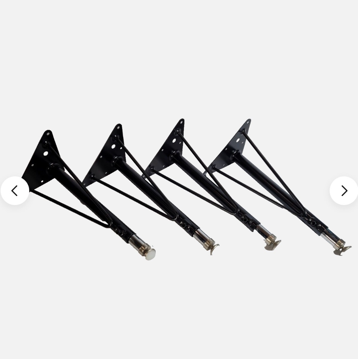 Tapered Metal Table Legs