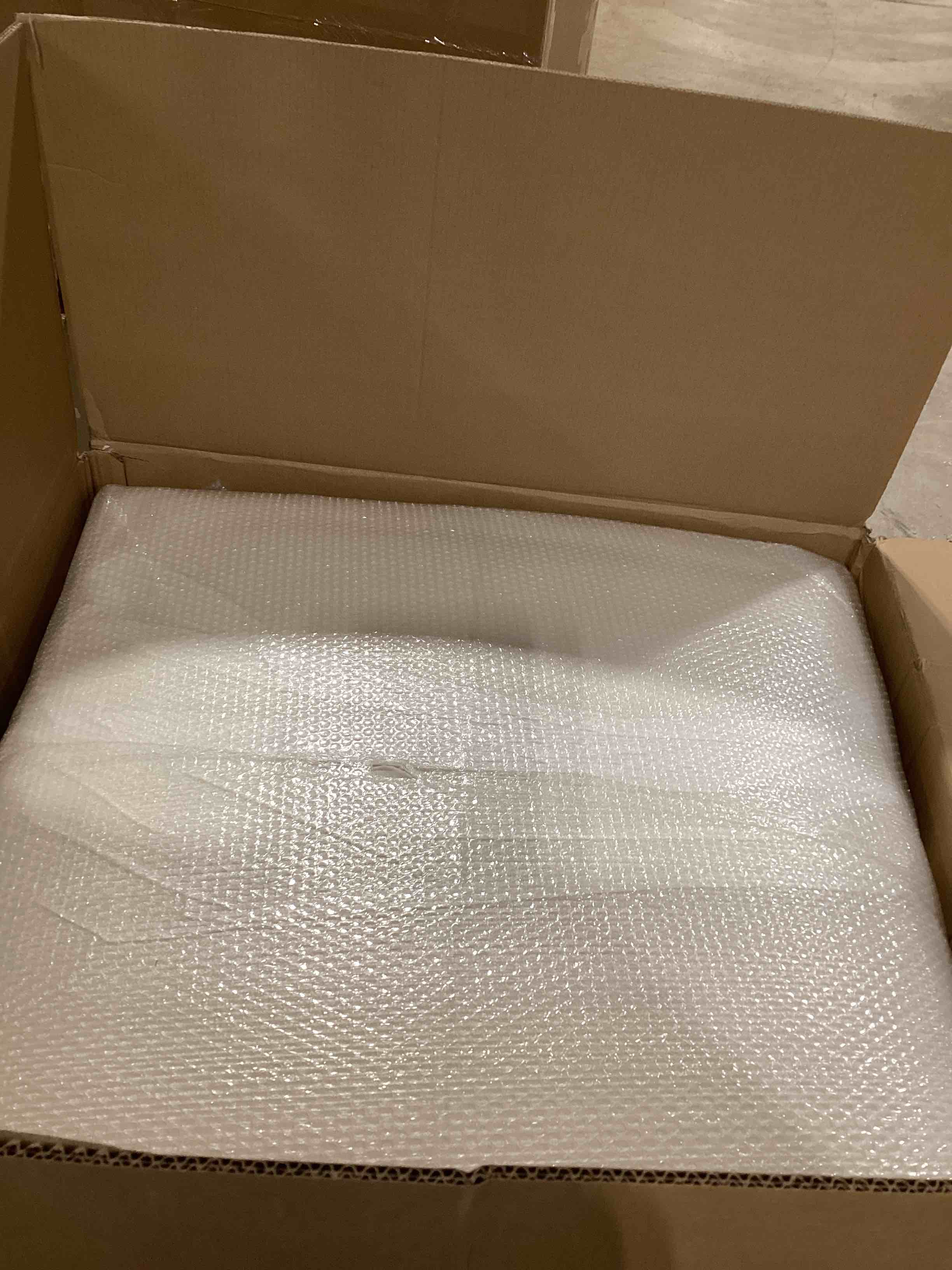 INCOMPLETE- OTTOMAN ONLY Antanisha 139.5" Wide Genuine Leather Left Hand Facing Modular Sectional with Ottoman Body Fabric: White Genuine Leather