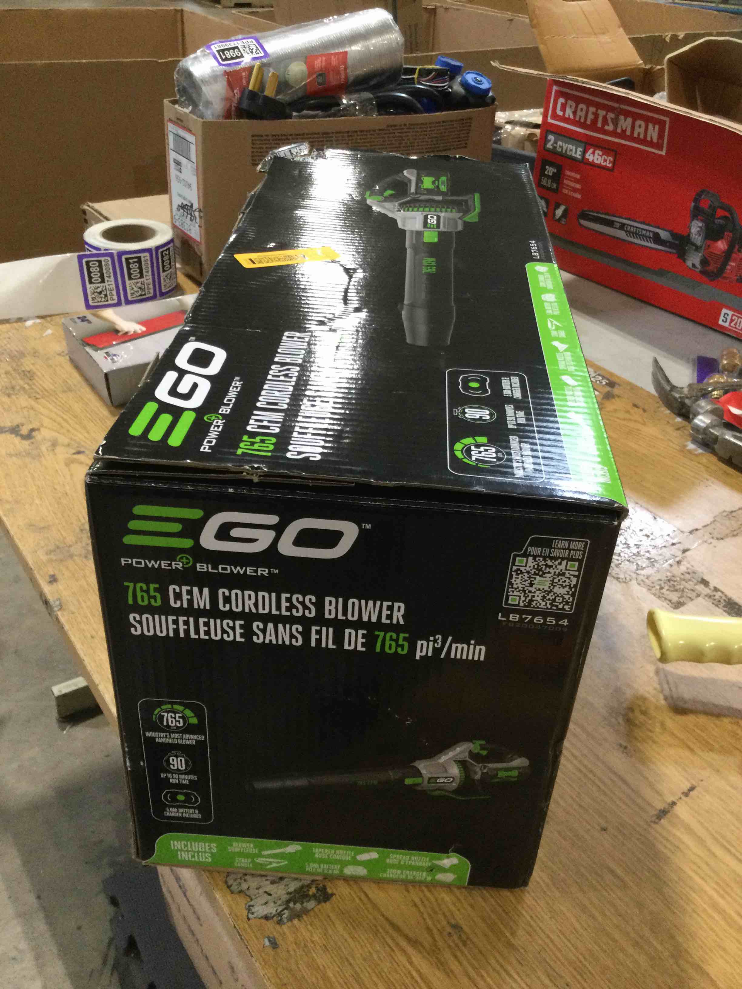 ego cordless blower