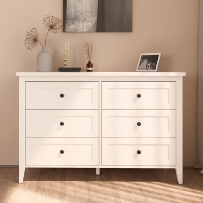 wilma 6 drawer double dresser for bedroom