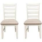 6 Dining Chairs white/beige cushion *similar to stock photo * 
