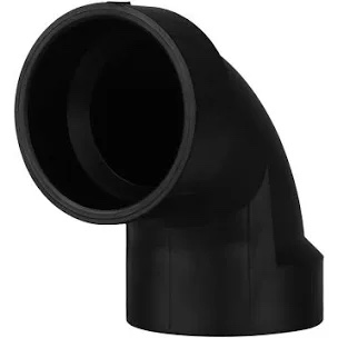 3 inch black 90 elbows 20 count