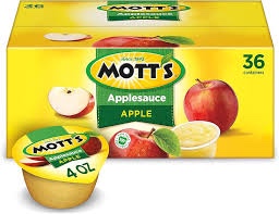 BEST BEFORE: sep 10 25   MOTTS applesauce 12 6/4 oz cups 