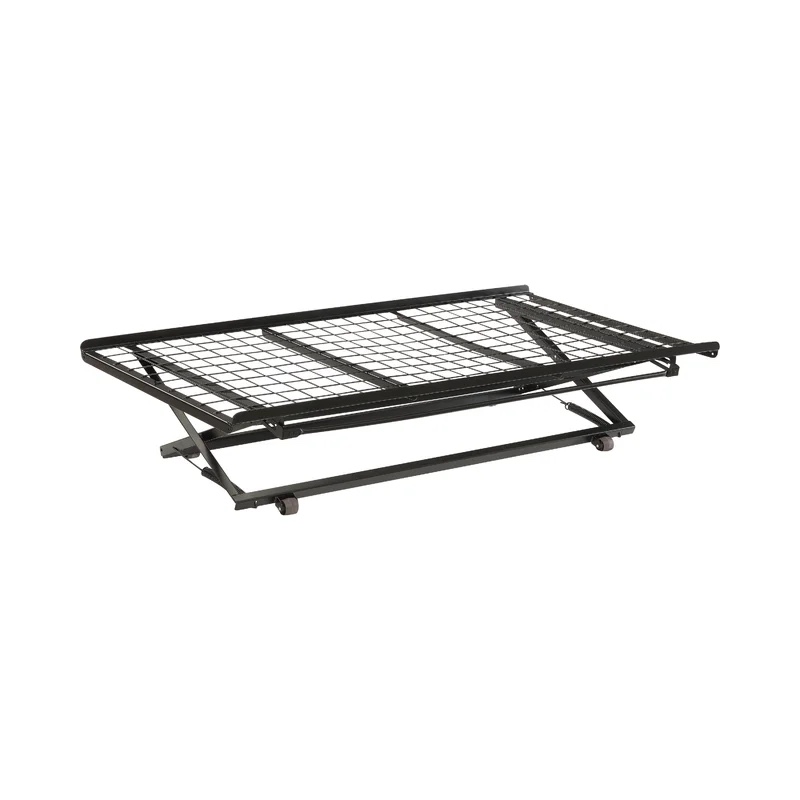 Ethan Twin Pop Up Trundle Bed with Rollers