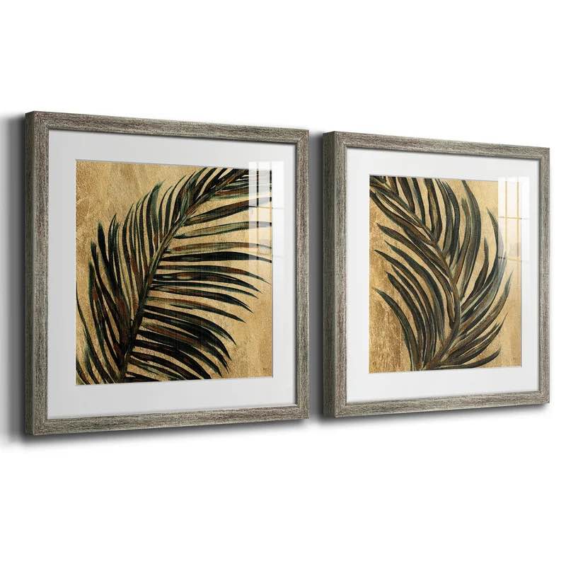 " Lush Palm I " 2 - Pieces
