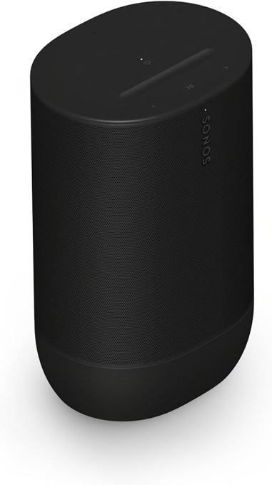 Sonos Move 2 - Black - Wireless Portable Bluetooth Speaker