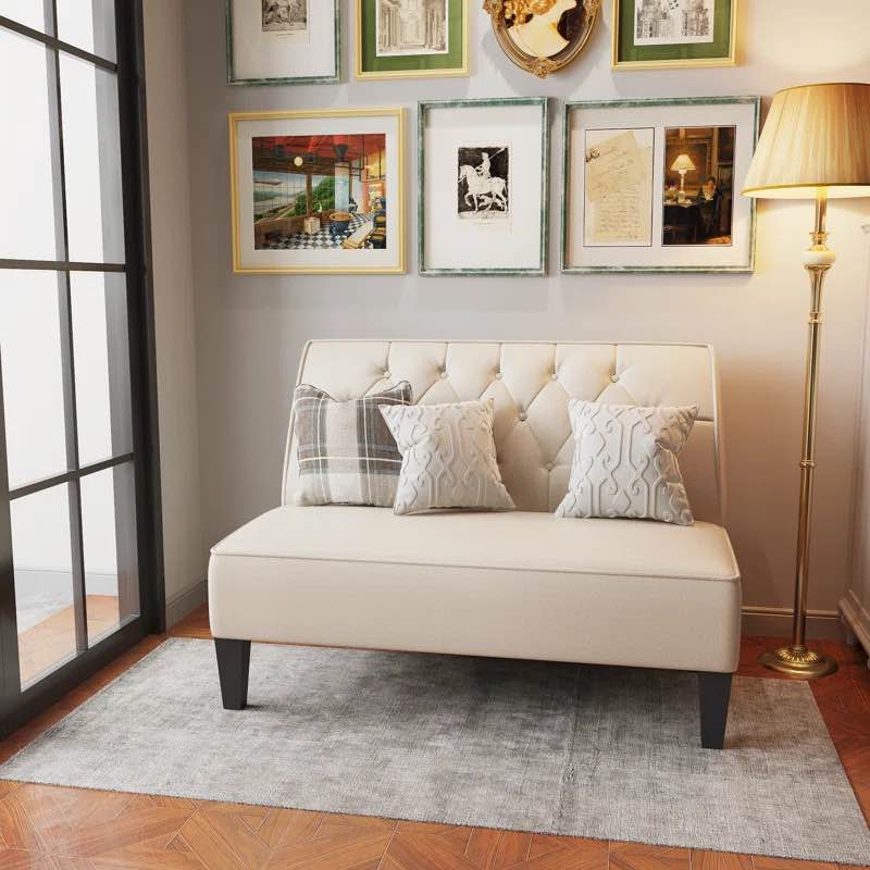 Allita Armless Loveseat