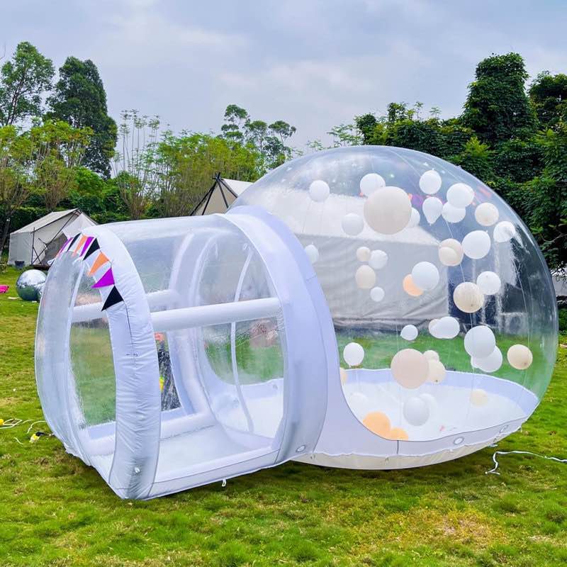 16' Commercial Grade Bubble Balloon House Bubble Tent With Tunnel For Party Balloons Decorations