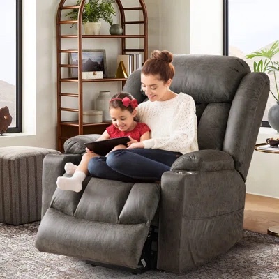 Zisel Large Power Lift Recliner Chair with Massage and Heat