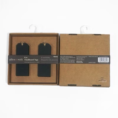 allen + roth 1.45-in W x 3.9-in H Bulletin Board