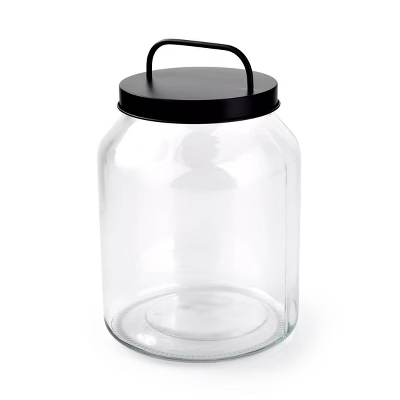Glass Cannister Tall - Bullseye's Playground™