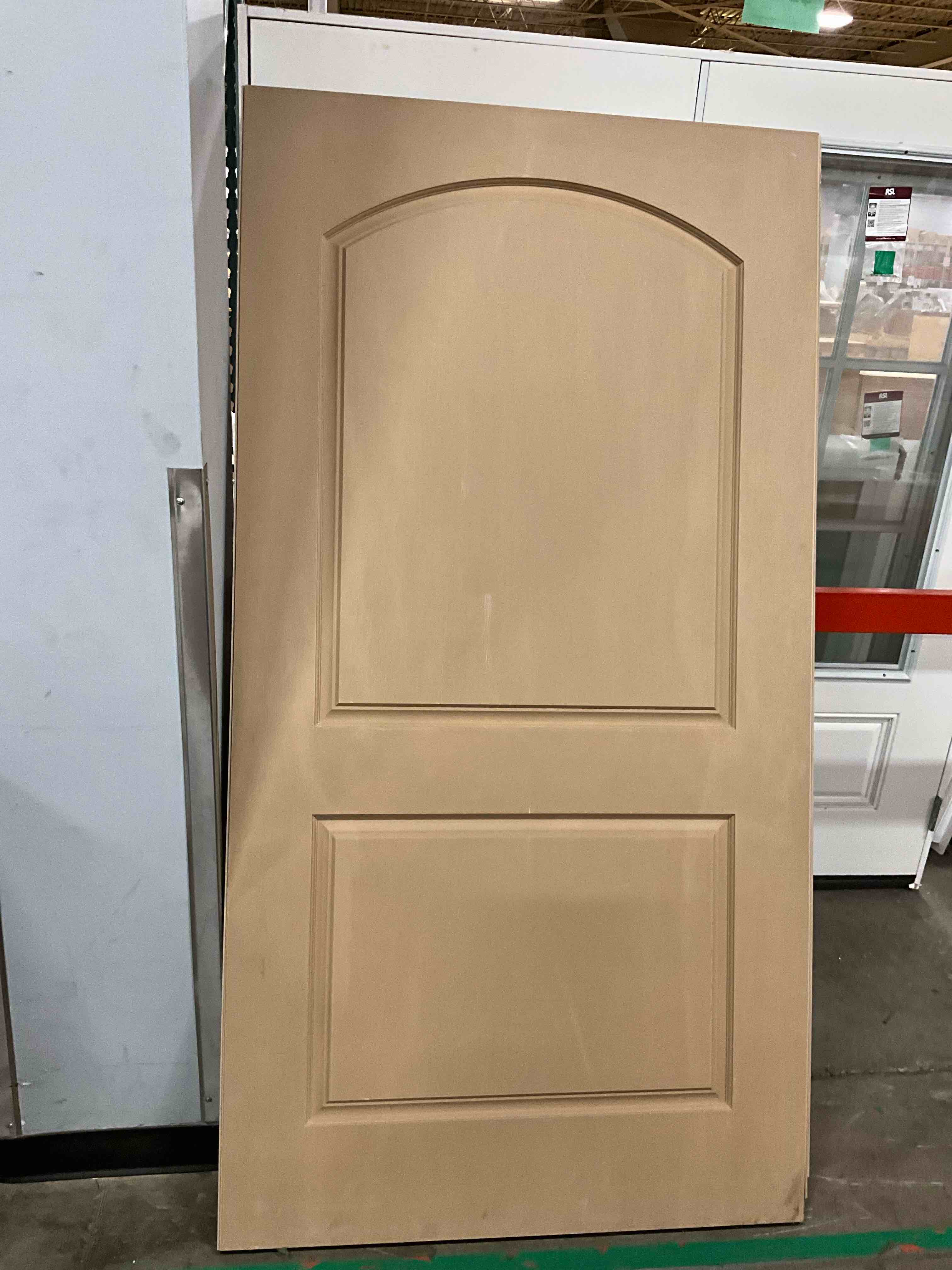 2 Panel FiberGlass Door Slab 42”L x 80”H