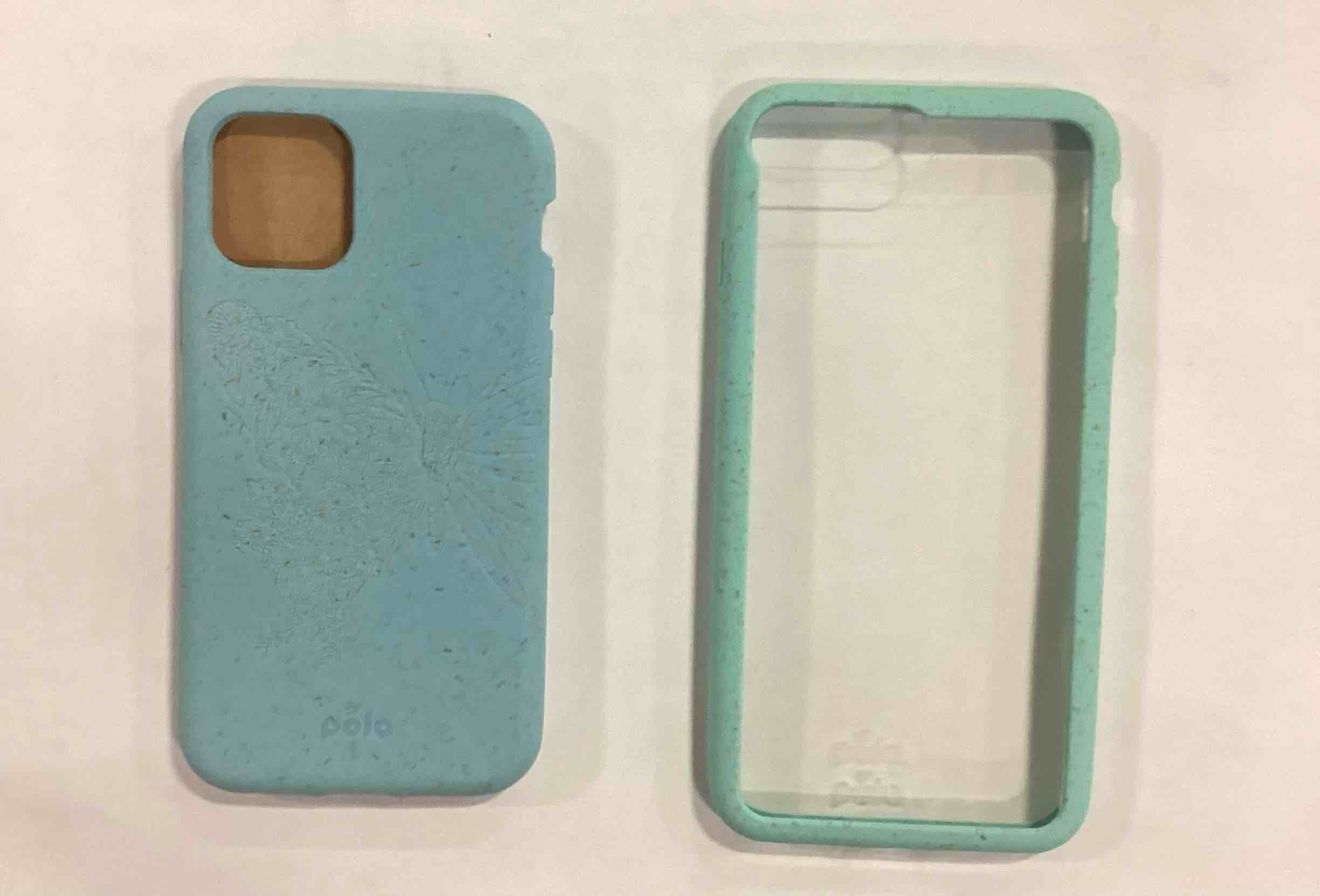 Assorted Pela Eco- Friendly iPhone 6P/7P/8P ( 28045 Purist Blue Clear) & iPhone 11 Pro (16039 Evolve Sky Blue) Phone Case Lot