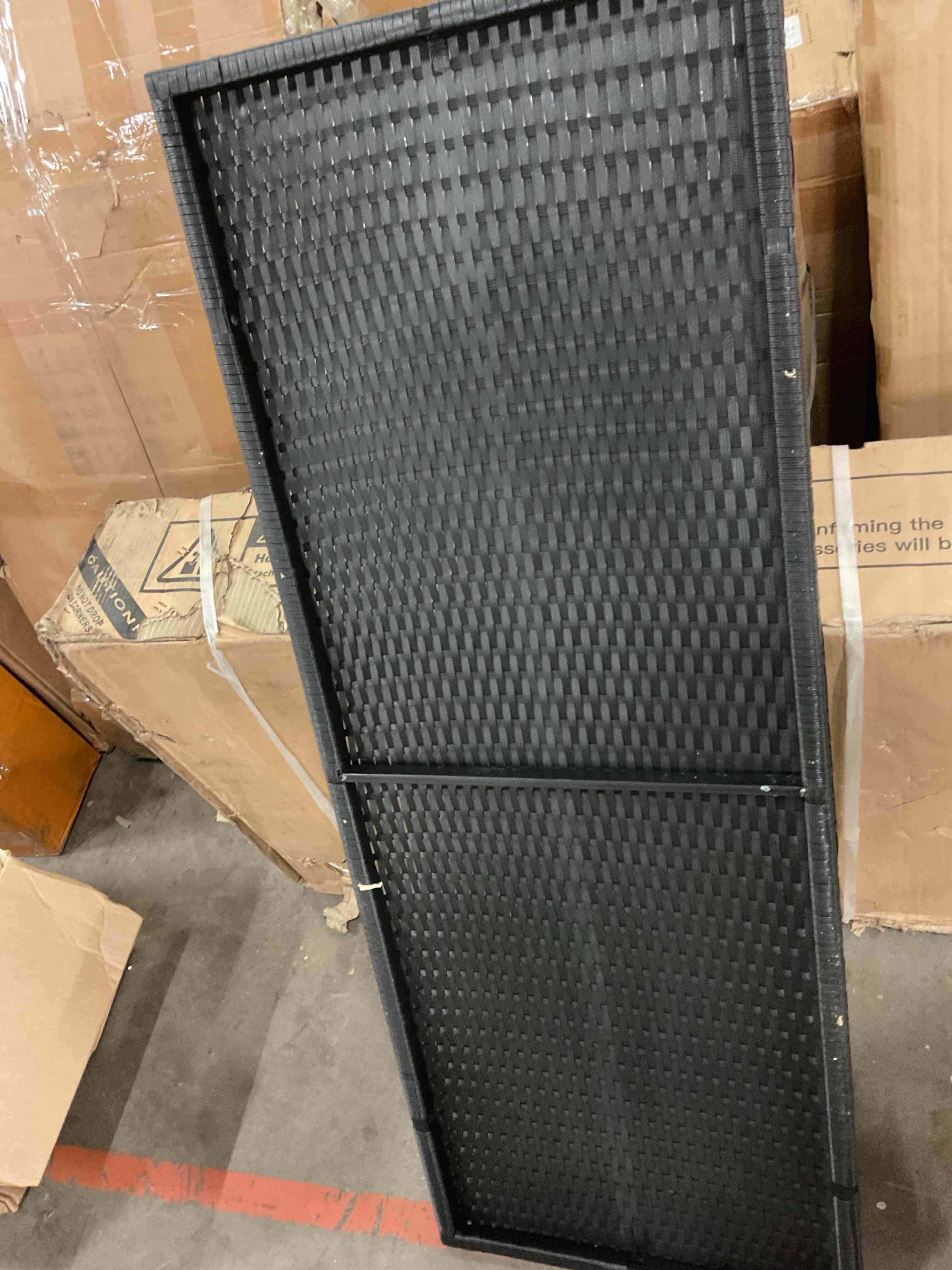 W32982134 Bottom Frame Steel and Rattan Piece