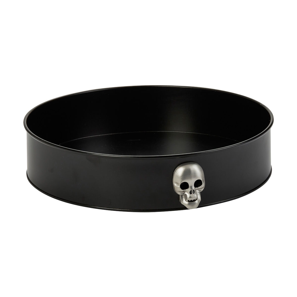 Halloween Round Metal Decorative Tray, medium