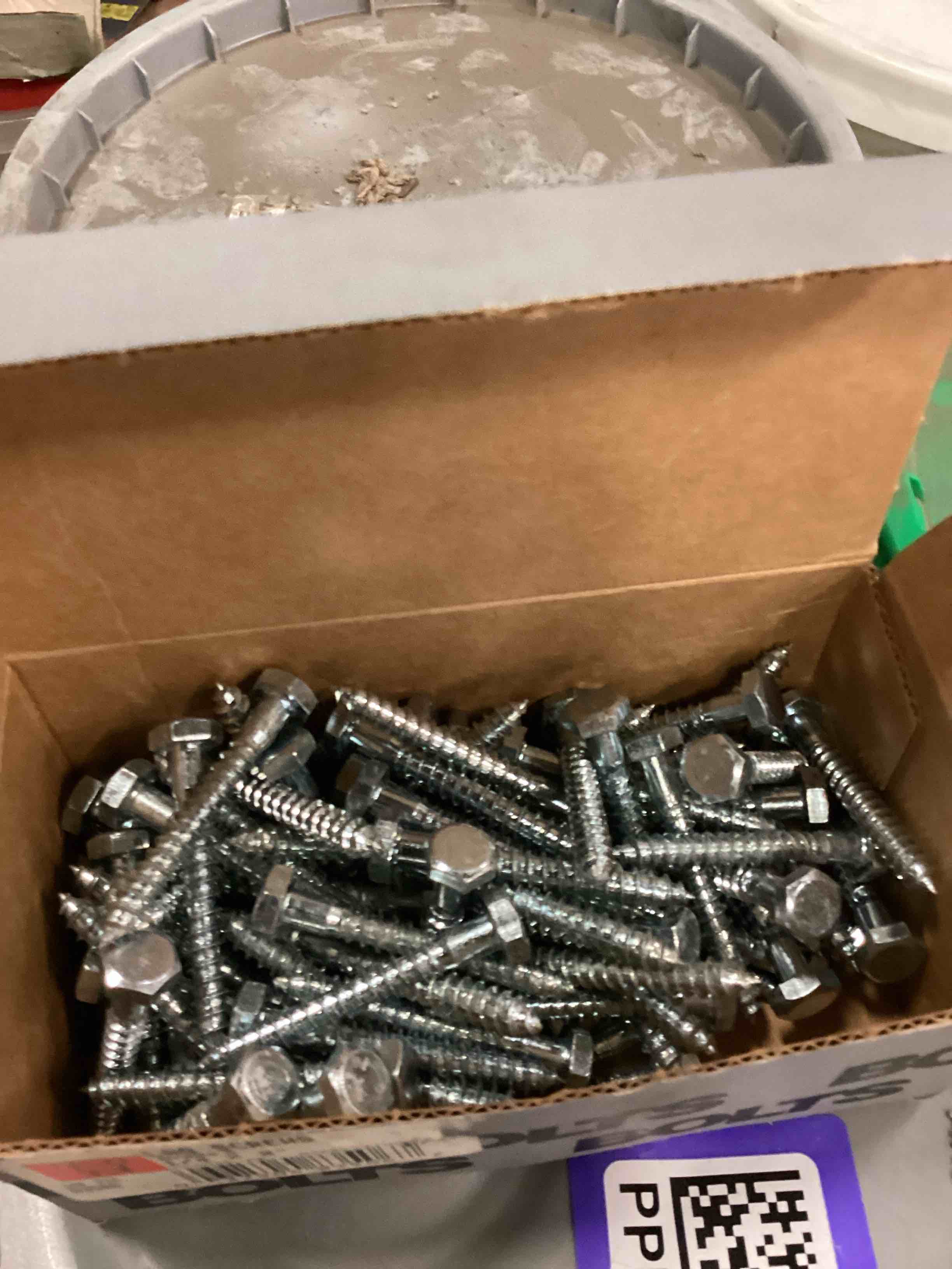 Assorted Bucket Lot of Hardware