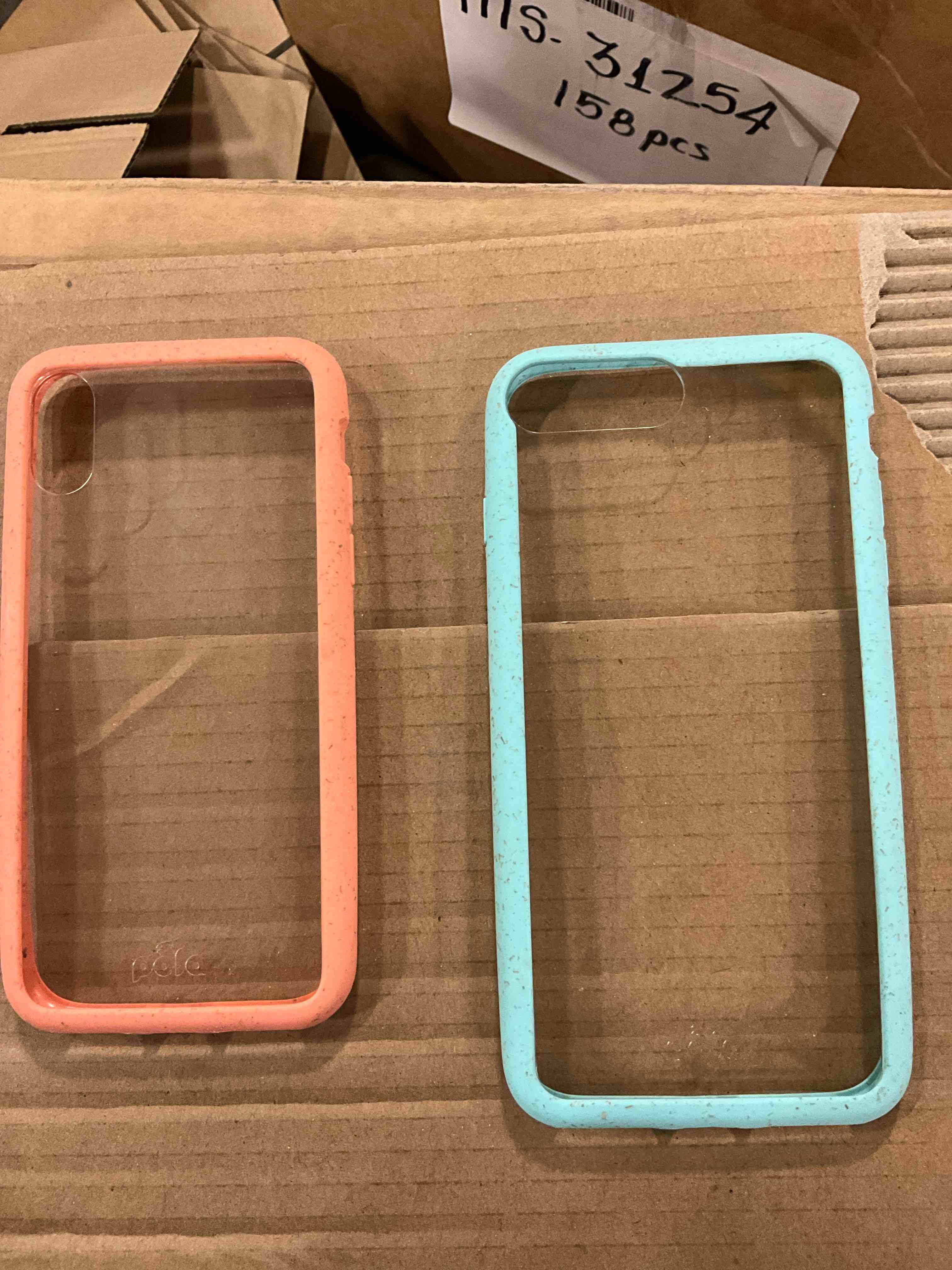 Assorted Box Lot of phone cases For : iPhone XS ,iPhone 6/7/8  (Colors Vary)
