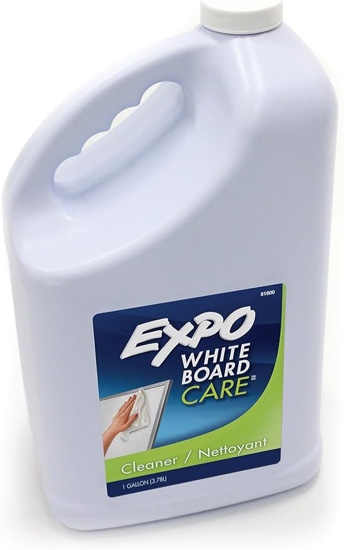 EXPO Dry Erase Whiteboard Cleaning Solution Refill, 1 Gallon - Essential Supplies for Office, School, Classroom, Teachers