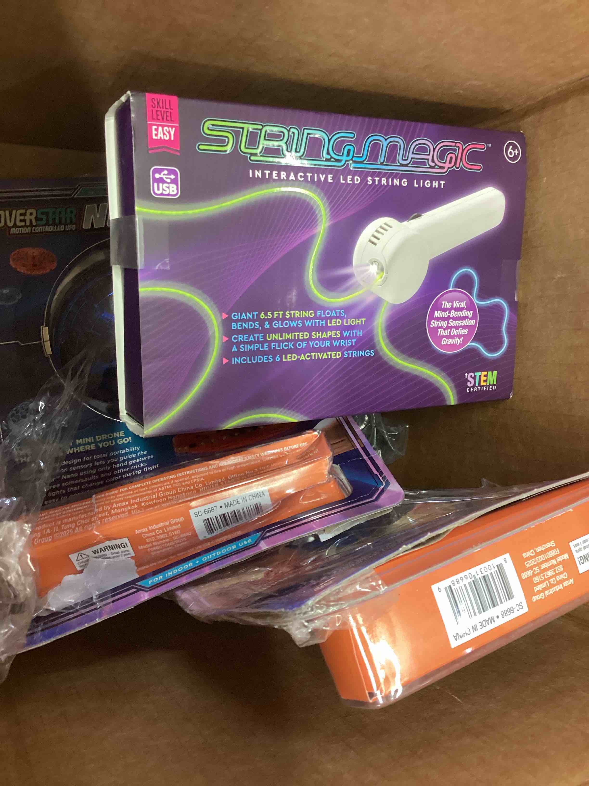 Assortment of children’s toys