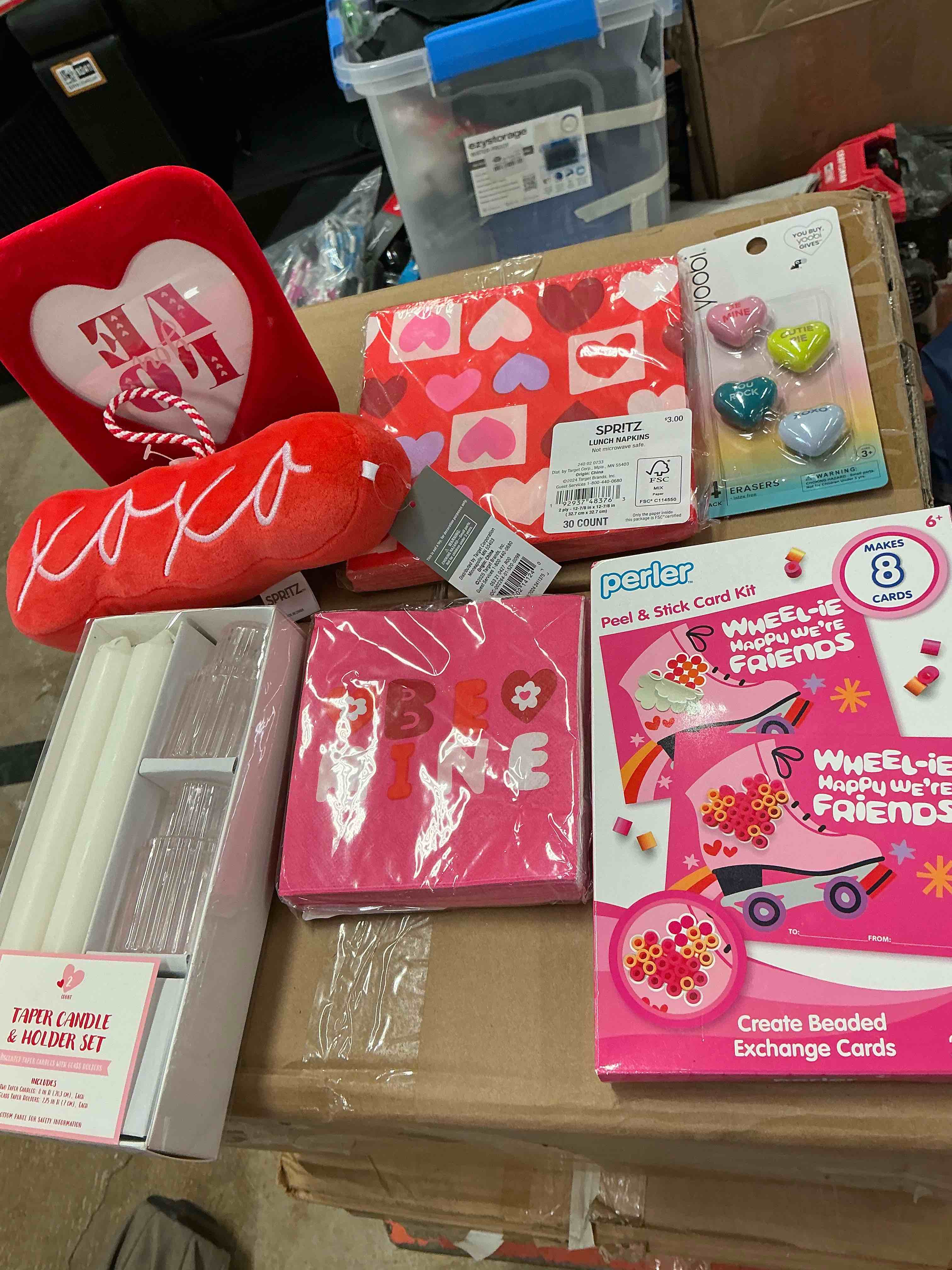 Variety of Valentine's Day products and more