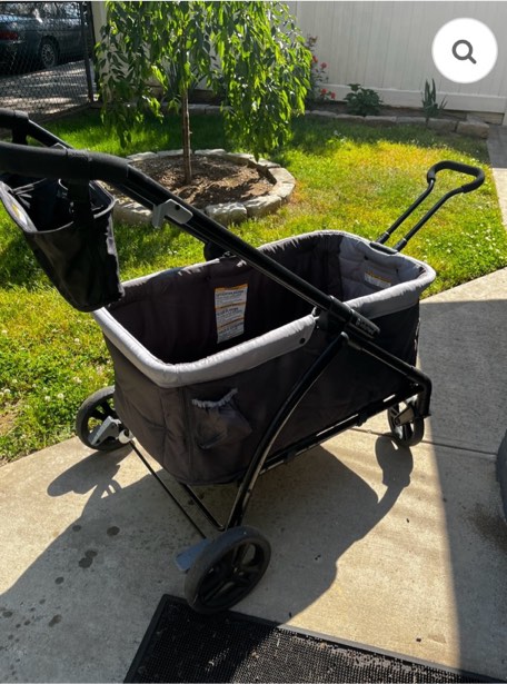 Baby Trend Wagon, Missing tires