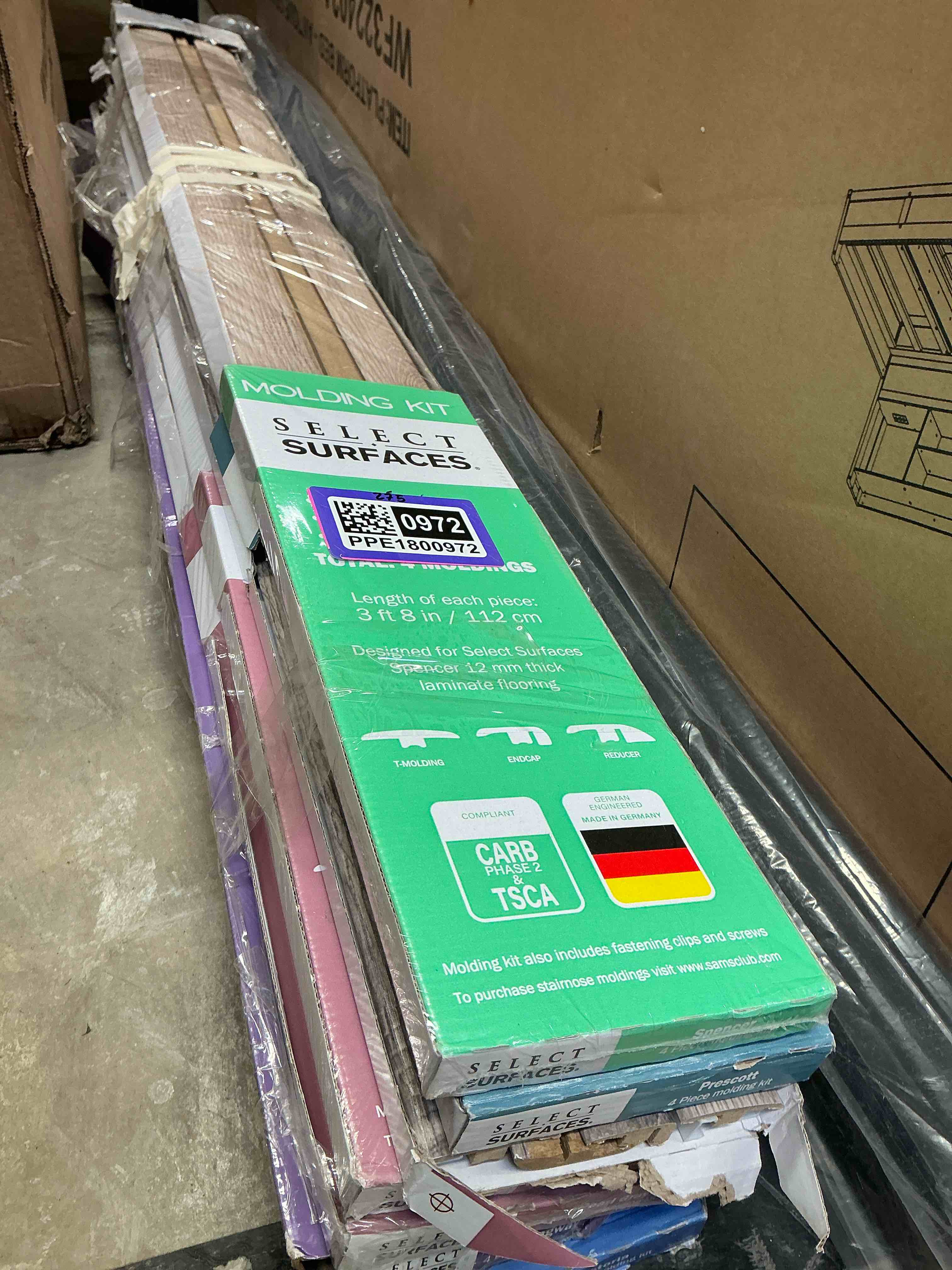 Select Surfaces molding kit pearl multiple, Variety in total 7 pack