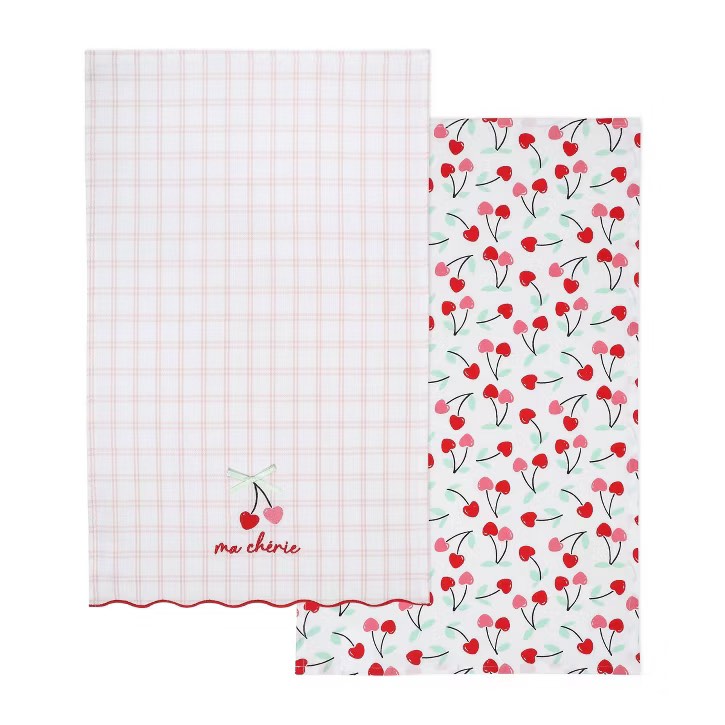 Dish Towels Cherry - Bullseye's Playground™