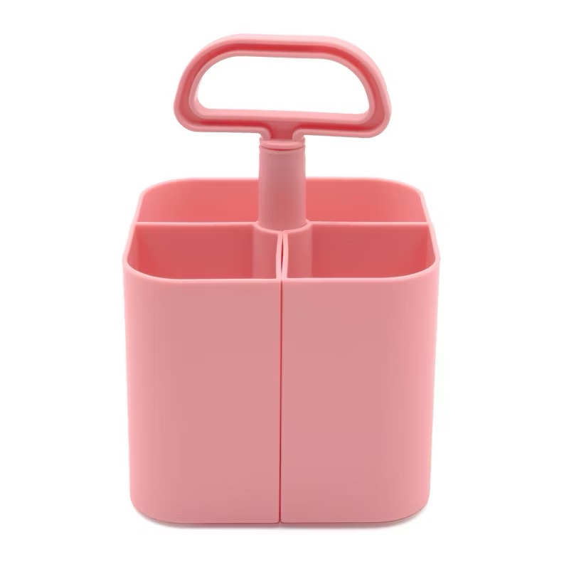 Removeable Compartment Caddy Pink - Bullseye's Playground