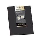 Southworth PF18 Certificate Holder, Black, 105lb Linen Stock, 12 x 9 1/2, 10/Pack
