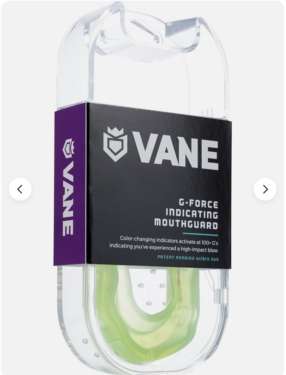 Vane G-Force Indicating Mouthguard - Green