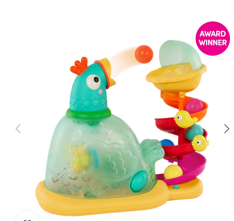 Musical Chicken Ball Popper Pop-A-Doodle-Doo