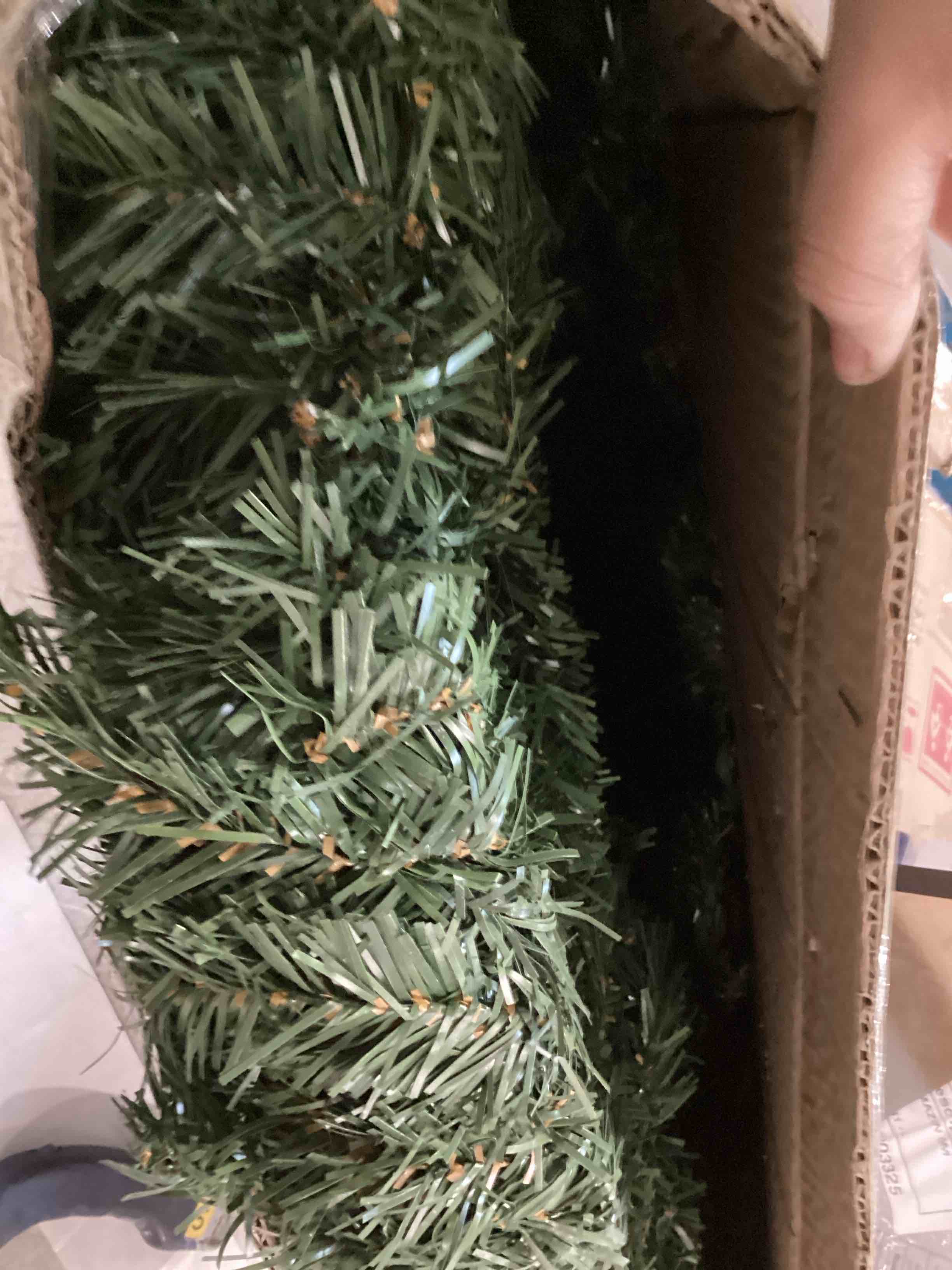 Condition photo showing Good Condition for [Dual Color Switch & Remote Control & Timer] 30 Inch 80LED Super Large Thick Prelit Christmas Wreath for Front Door Warm White & Multicolor Change Lights 12 Mode 320 Branches Artificial Wreath Outdoor Warm White and Multicolor Change Lights