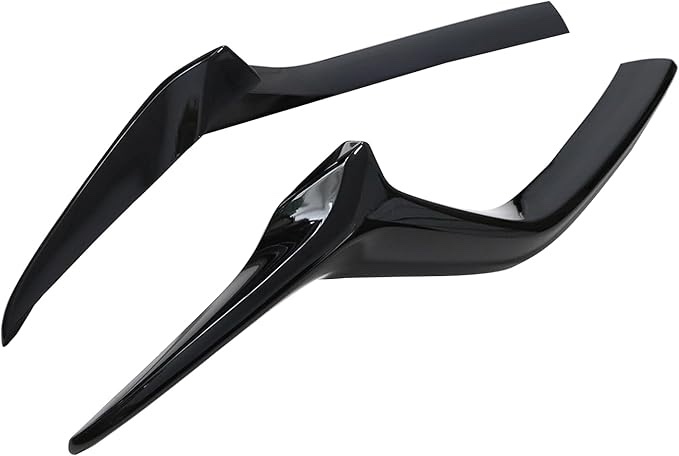 KELEIMAl Car A cessories Fit For Mazda Cx-s CX5 CX8 2017-2021 Exterior Front Lover Grill wille Trim Core Gill Moldng Glossy Black: