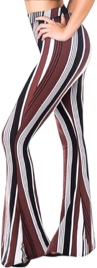 Size large SATINA High Waisted Flare Leggings for Women - Yoga Pants for Women - Buttery Soft Bell Bottom Palazzo - Versatile Sizing